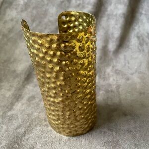 Gold-toned metal cuff